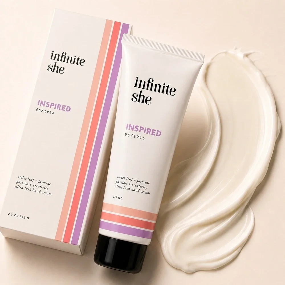 Infinite She Inspired Ultra Lush Hand Cream Violet Leaf + Jasmine 2.3 oz / 65 g